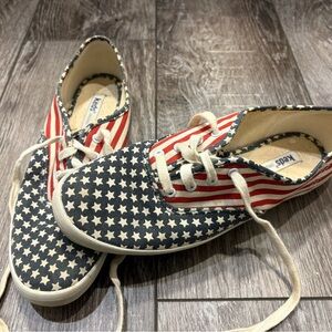 🇺🇸 Keds Original Americana Stars and Stripes Sneakers- size 8.0 🇺🇸